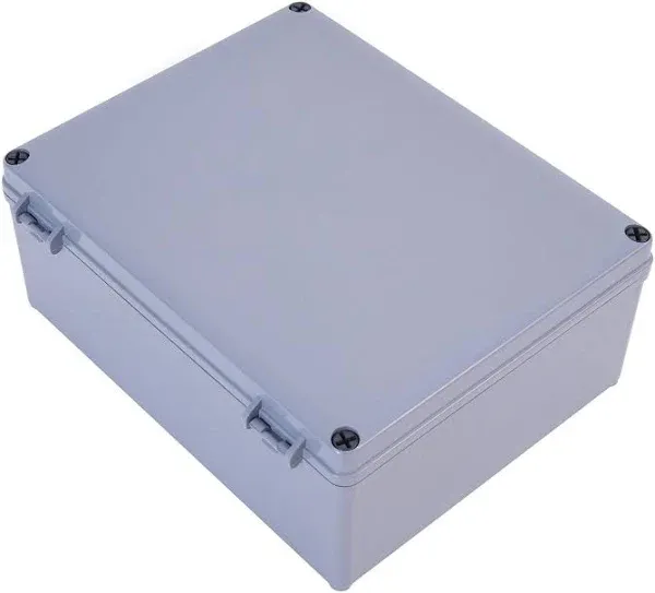 12" x 10" x 4" PVC Plastic Dustproof Waterproof IP65 Junction Boxes with