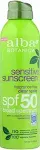 Alba Botanica Sunscreen, Sensitive, Fragrance Free, Clear Spray, Broad Spectrum SPF 50 - 6 oz