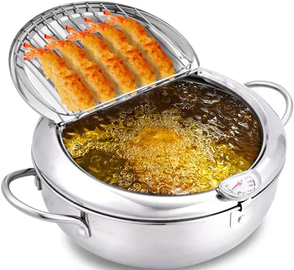 cuomaop Deep Fryer Pot