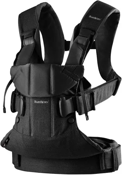 Baby Carrier One Black Cotton