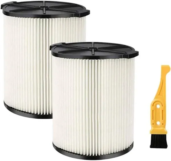 VF4000 Cartridge Filter for ridged 72947 Wet Dry Vac 5 to 20-Gallon 6-9 Gal h...