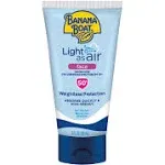 Banana Boat Light As Air Face Sunscreen Lotion Broad Spectrum Spf 50+ Weightless Protection (3 fl oz)