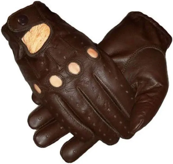 Genuine Leather Driving Gloves for men