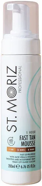 St. Moriz Fast Self Tanning Mousse - 6.76 fl oz bottle