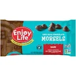 Enjoy Life Chocolate, Morsels, Dark - 9 oz