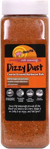 Dizzy Pig Dizzy Dust Coarse Grind BBQ Rub