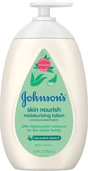 Johnson's Skin Nourish Moisturizing Baby Body Lotion