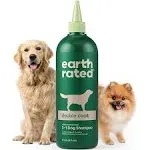 Earth Rated Coat-Specific 3-in-1 Double-Coated Dog & Puppy Shampoo, Conditioner & Deodorizer, Formulated to Tackle Tangles and Shedding, Refreshing