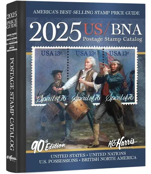 Us/Bna Postage Stamp Catalog 2025