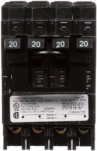 ITE-Siemens Q22020 Circuit Breaker