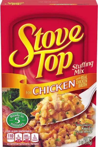 Chicken Stuffing Mix Stove Top