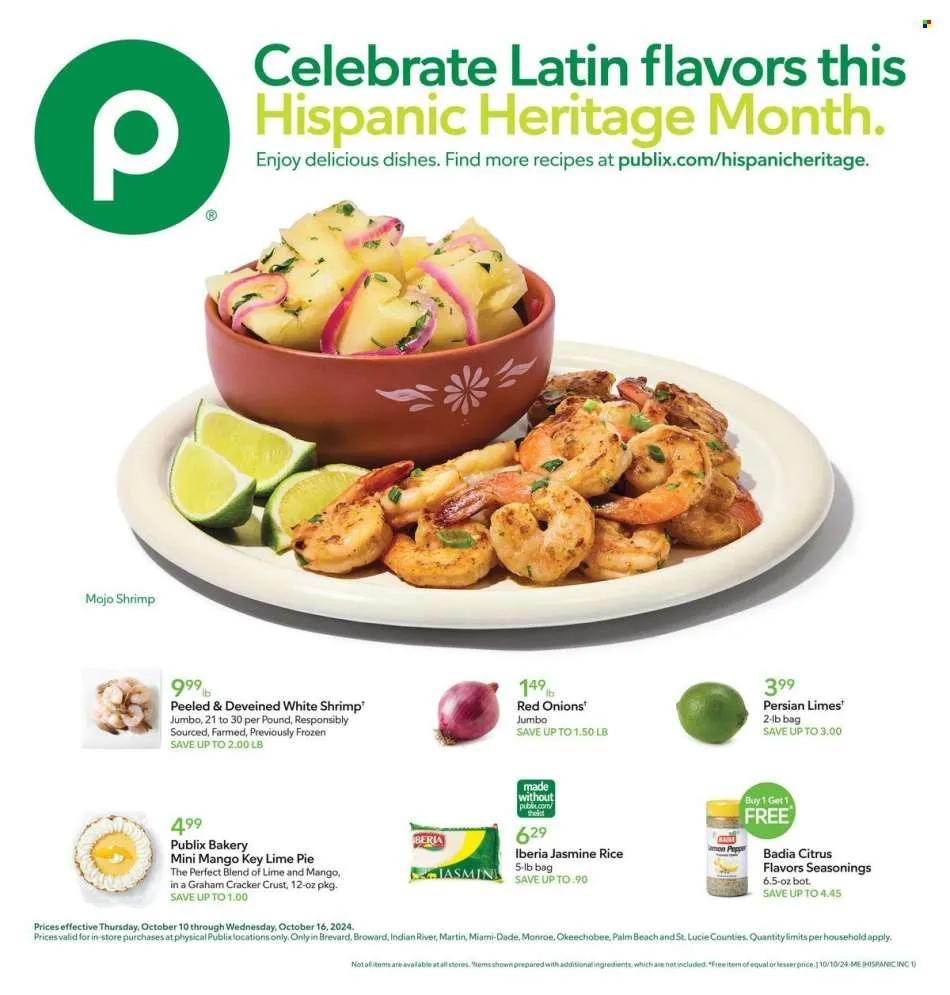 Publix Ad - Hispanic Heritage Month Sale