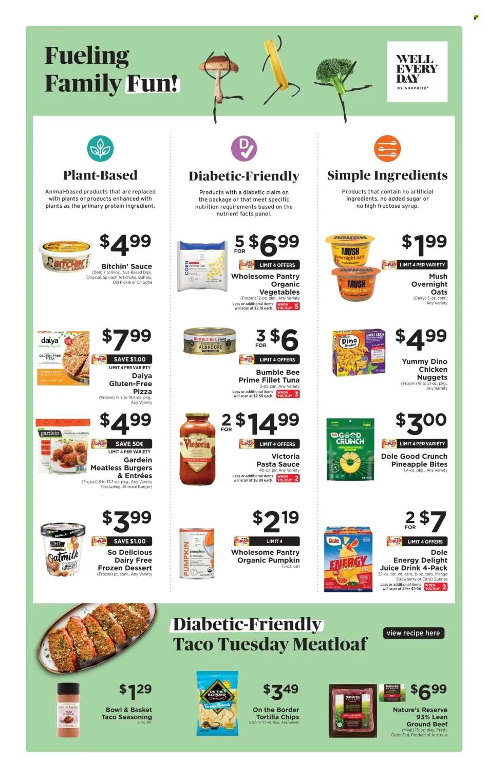 ShopRite Ad - Well Everyday Family Meals