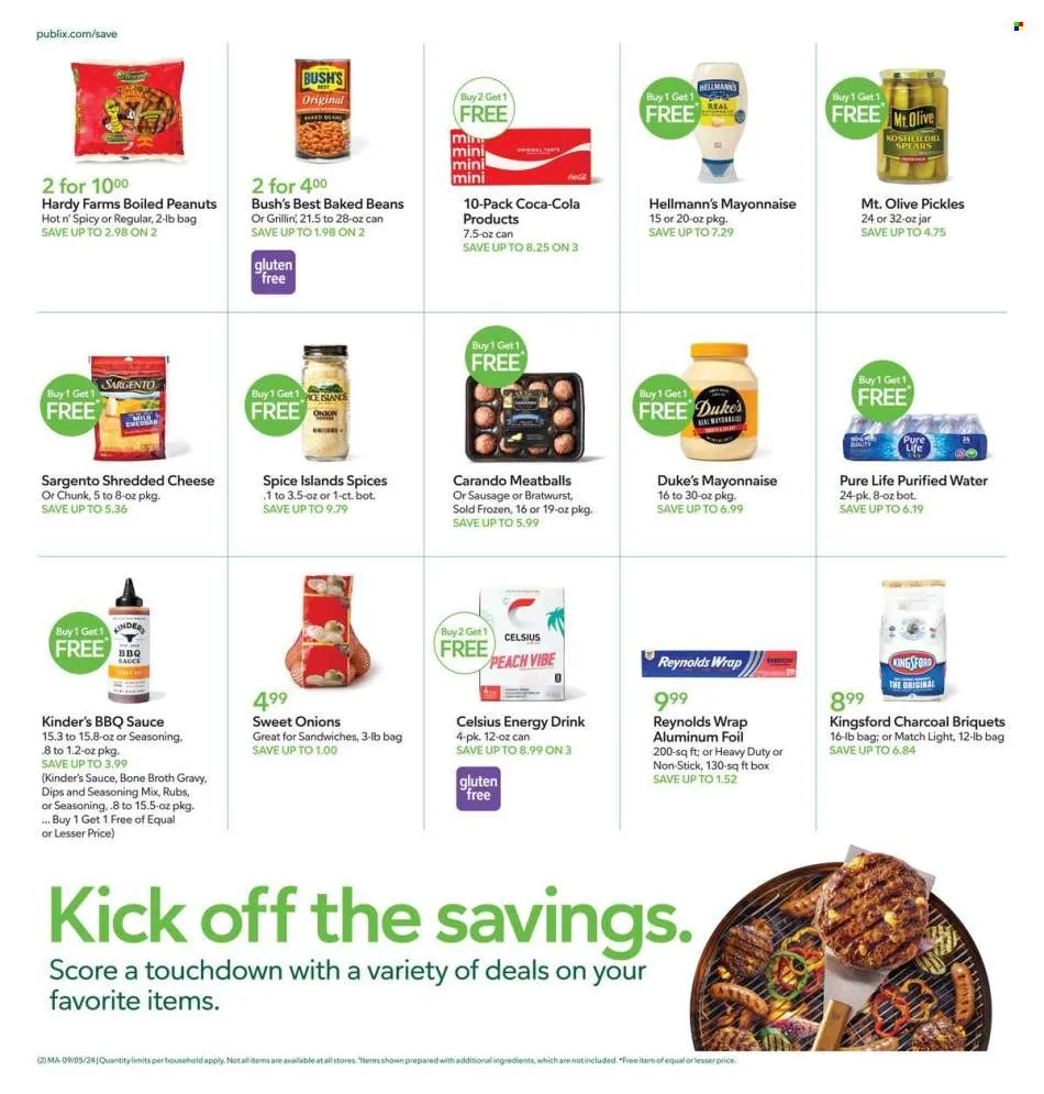 Publix Ad - Tailgating Sale