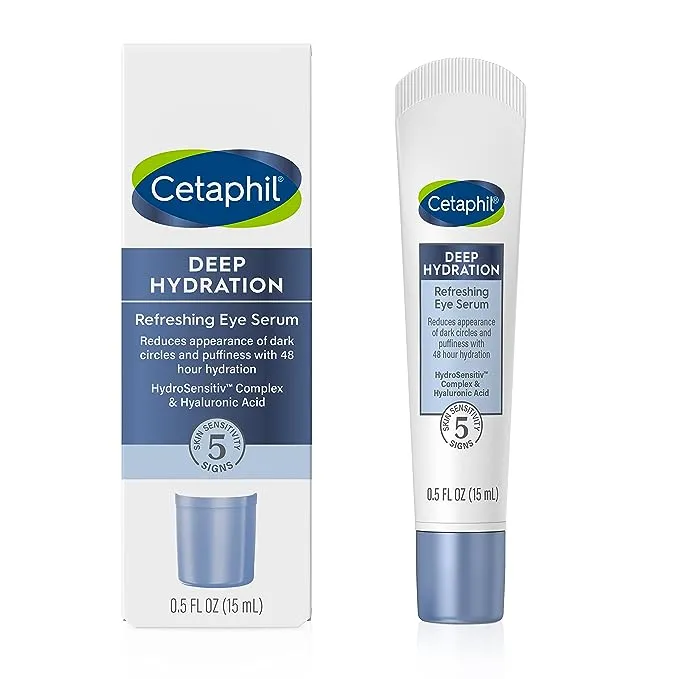 Cetaphil, Deep Hydration, Refreshing Eye Serum, 0.5 fl oz (15 ml)