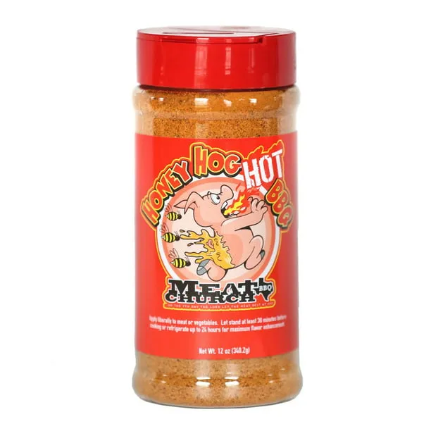 Meat Church Honey Hog Hot 13oz BBQ Rub