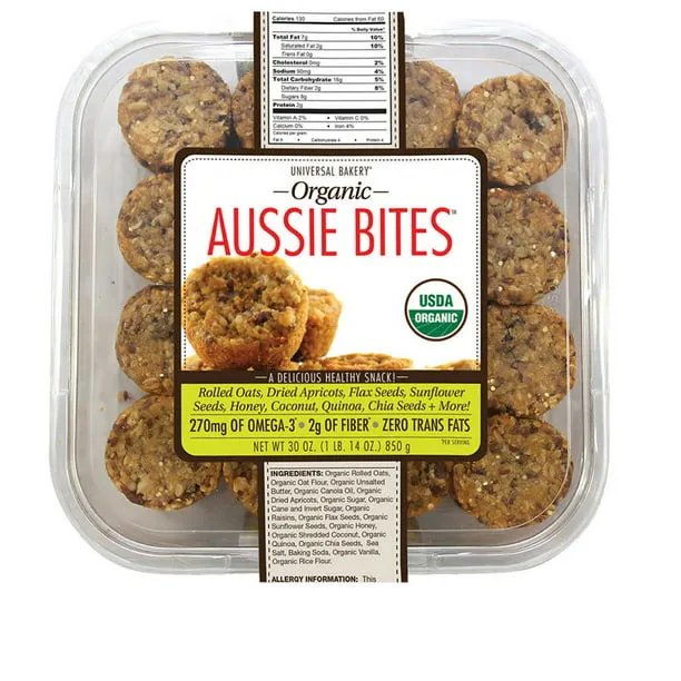 Universal Bakery Organic Aussie Bites, 32 Count