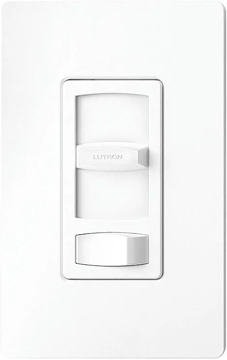 Lutron CTCL-153P-WH - Skylark Contour Single Pole/3-Way CFL/LED Dimmer - White