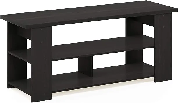 Furinno Jaya Modern TV Stand, Espresso