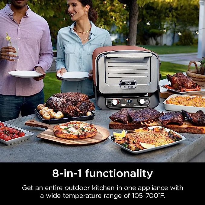 Ninja® Woodfire 8-in-1 Outdoor Oven