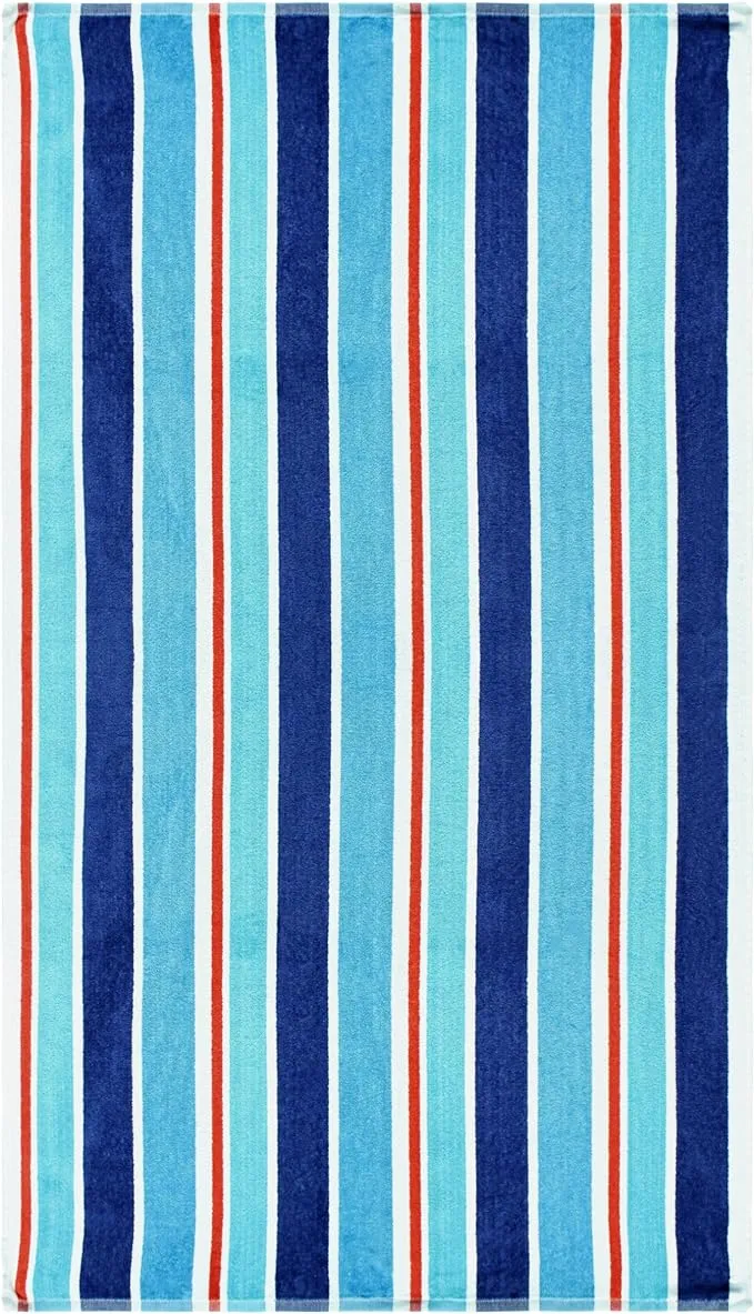 Oceana Stripe Oversized Beach Towel