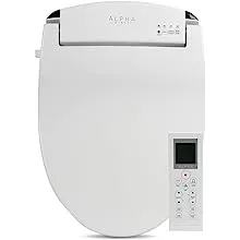 Alpha Bidet Alpha JX Bidet Seat Round / White