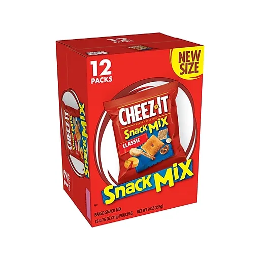 Cheez-It Classic Snack Mix - Cheese - 12 / Box