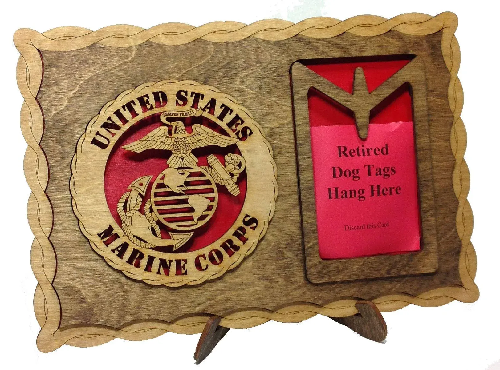 Custom Laser Accents Armed Forces Marines Custom Laser Crafted Three Dimensional ...