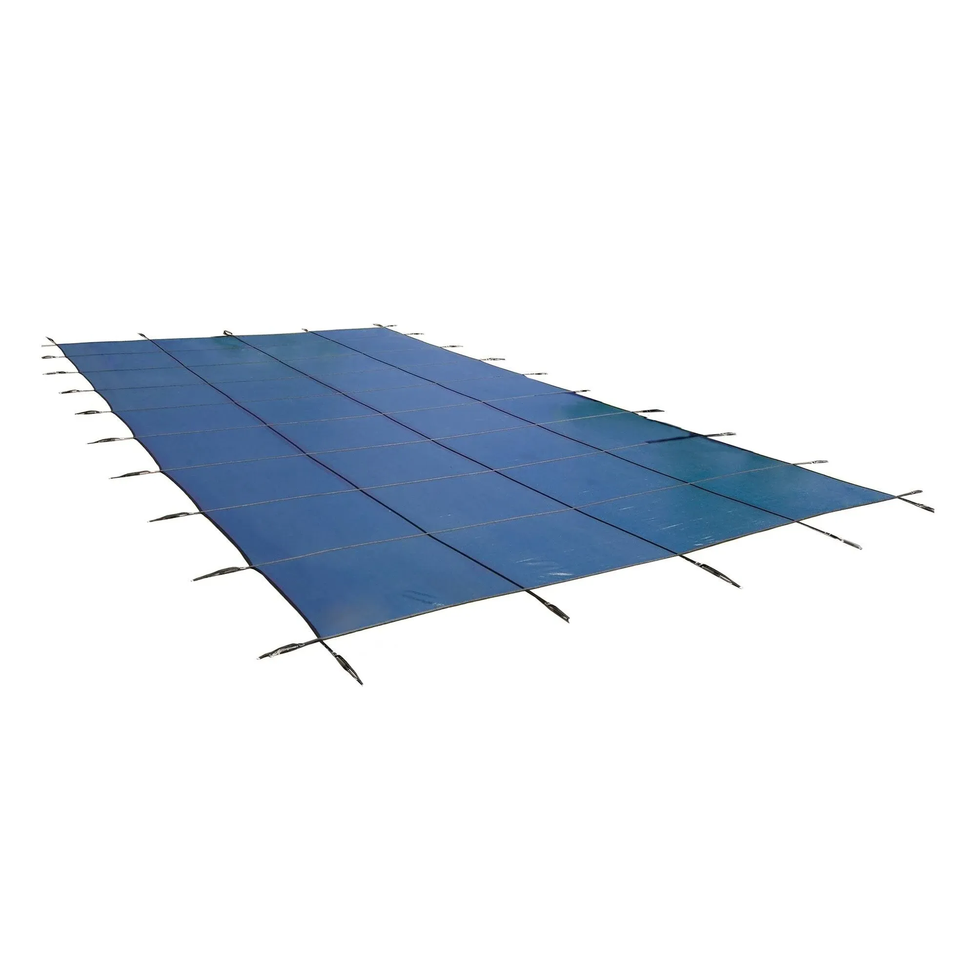 Blue Wave 20-ft x 40-ft Rectangular In Ground Pool Safety Cover - Blue