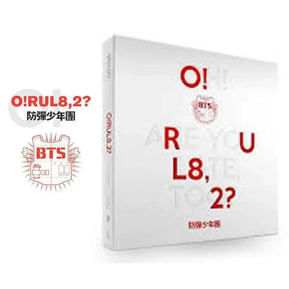 BTS (O!RUL8,2?) 1st Mini Album Bangtan Boys CD+Folded