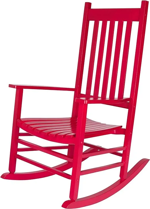 Shine Company Vermont Porch Rocker Chili Pepper