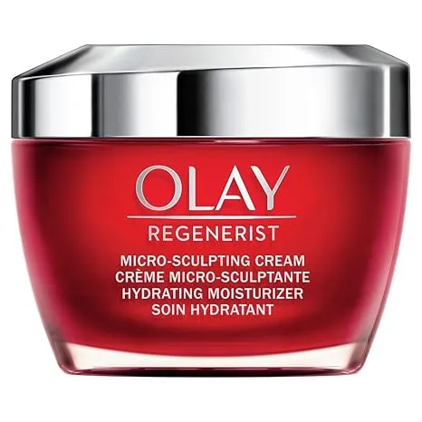 Olay Regenerist Micro-Sculpting Cream, Advanced Anti-Ageing Moisturizer, 50g