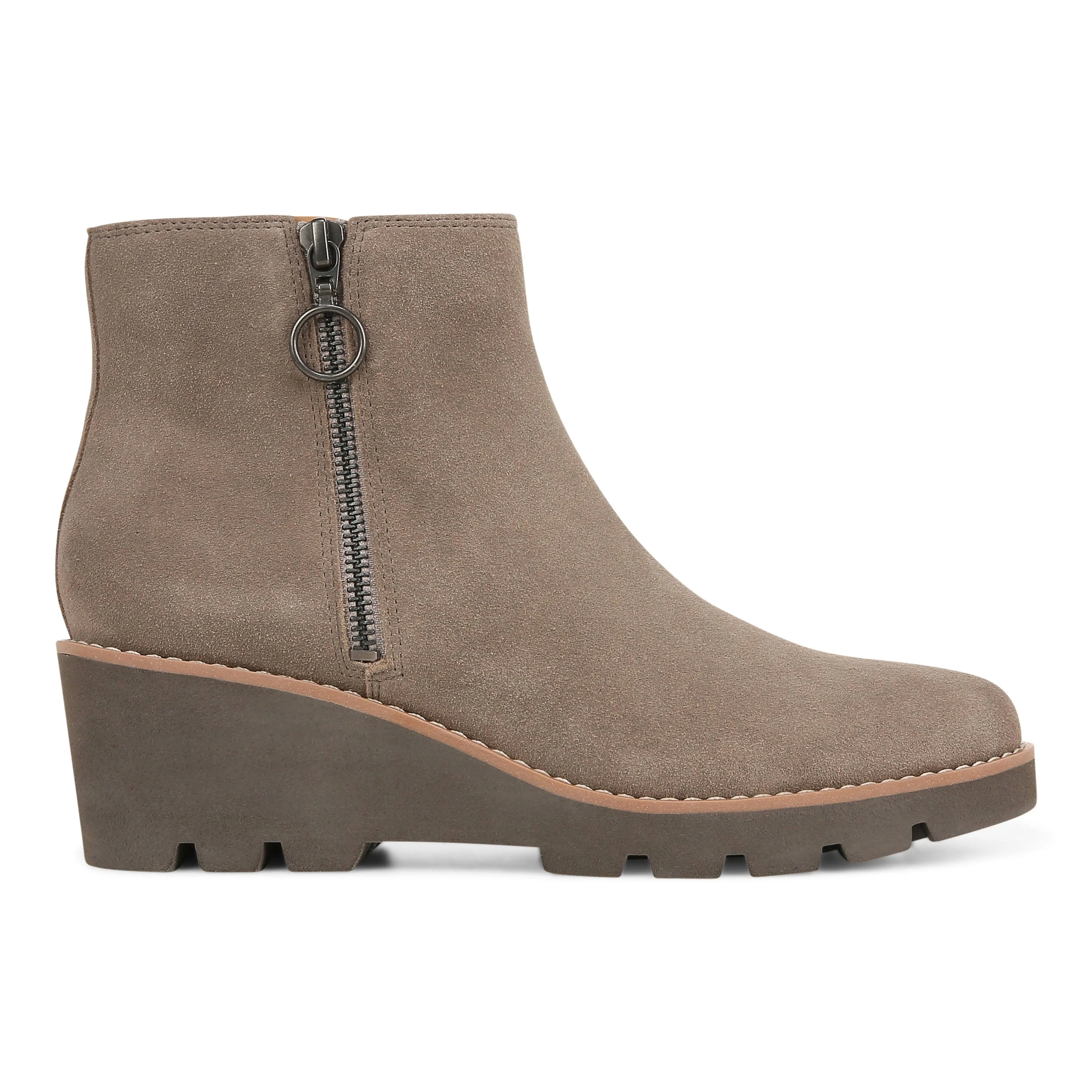 Vionic Hazal Women's Boots Stone Suede : 9.5 M