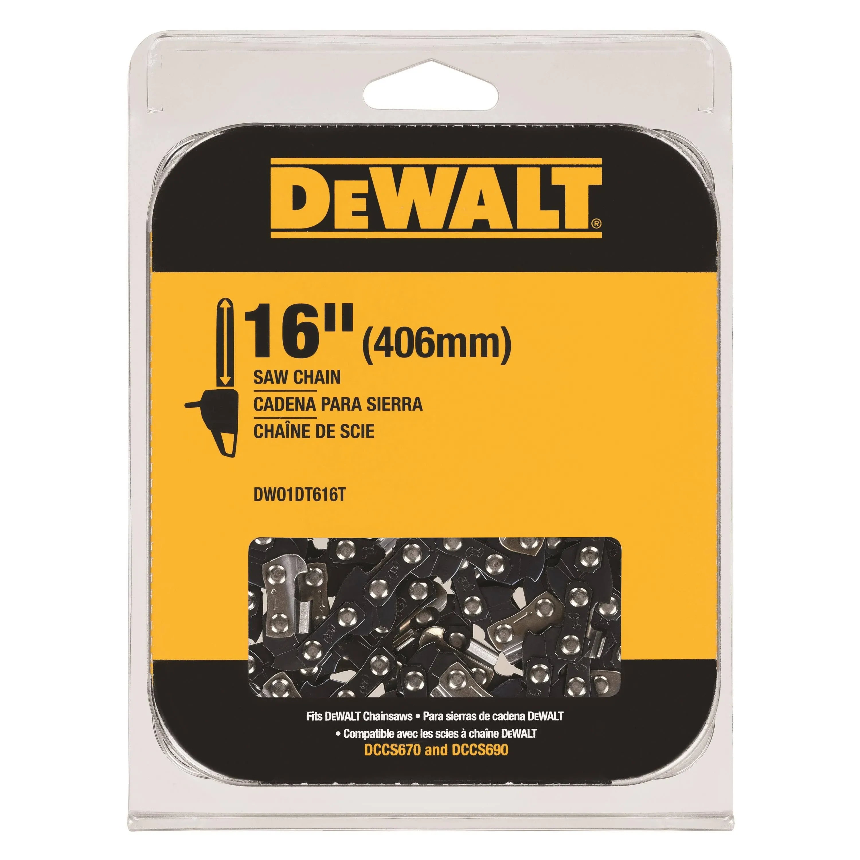 DeWalt 16 inch Replacement Chain - DWO1DT616T