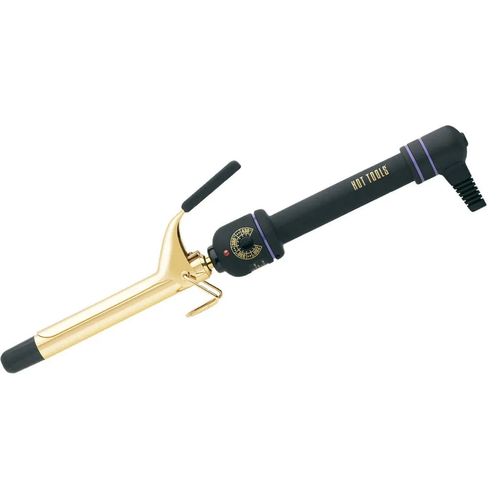 Hot Tools Signature Series Gold Curling Iron, 1-1/2"