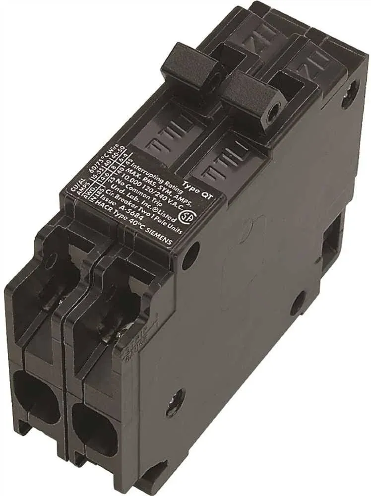 Siemens Q1520NC Tandem Circuit Breaker