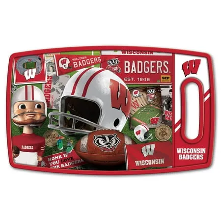 Wisconsin Badgers Retro Series Cutting Board