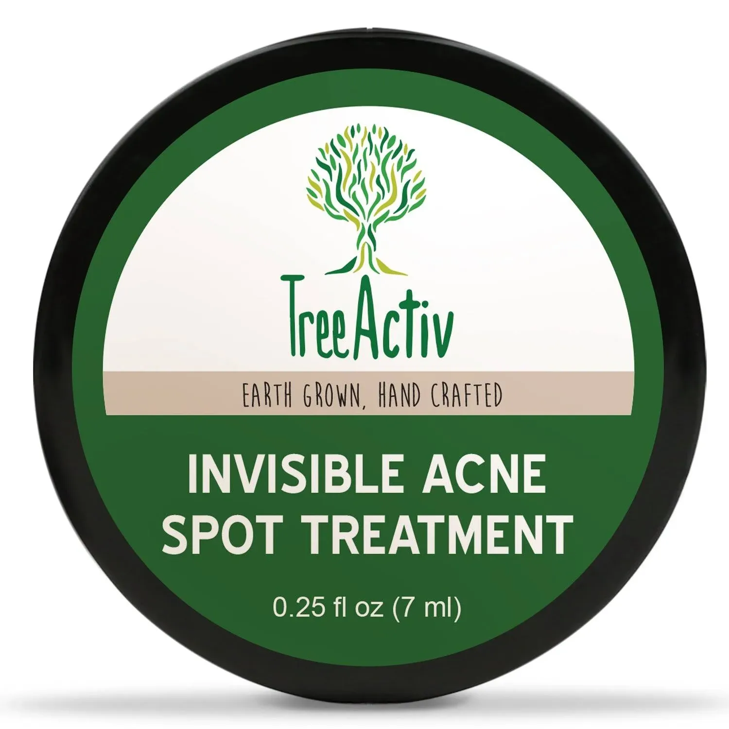 TreeActiv Invisible Acne Spot Treatment, 150+ Treatments, Salicylic Acid & Tea Tree Oil No Show Spot Treatment for Cystic & Hormonal Acne, Works for Blackheads & Whiteheads