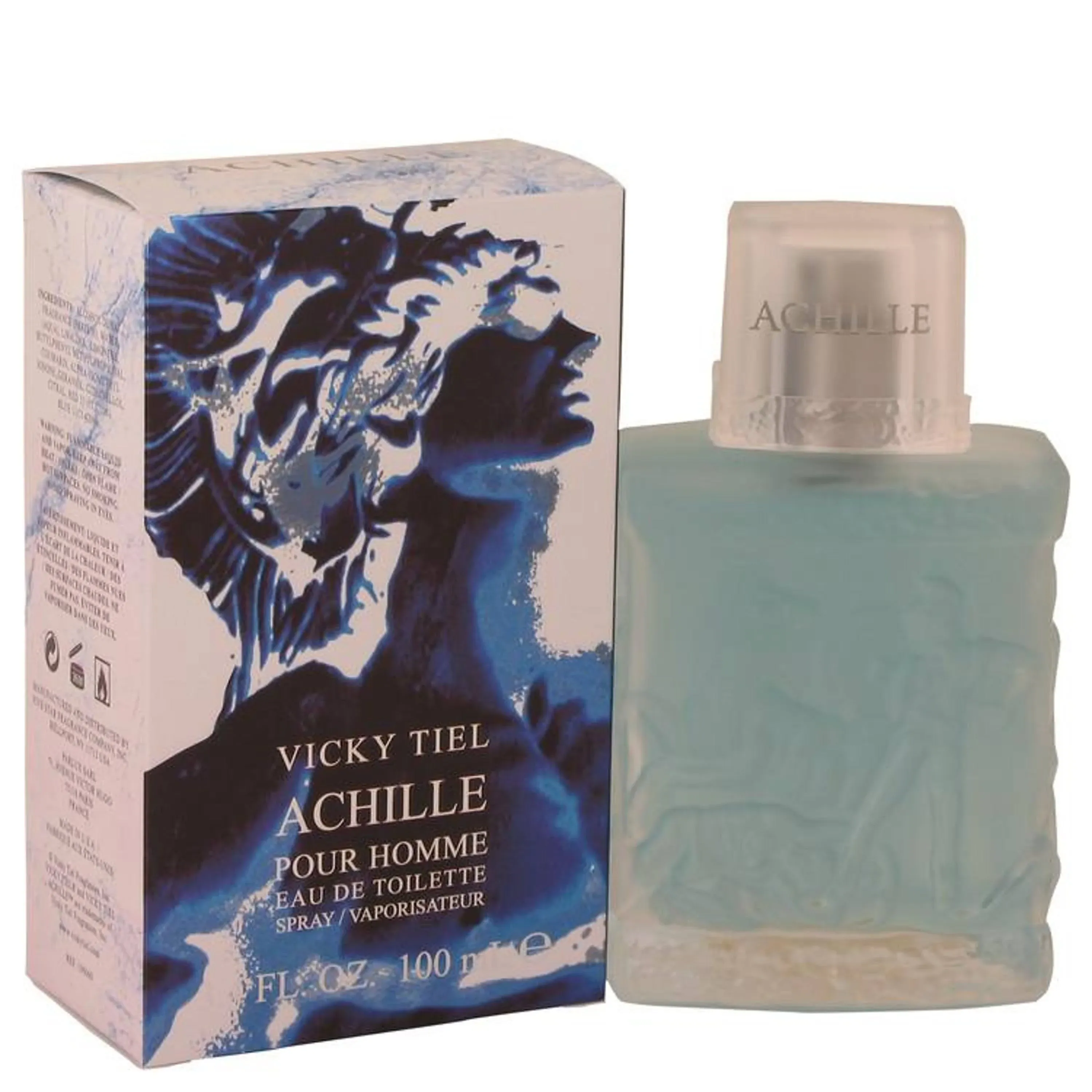 Achille Pour Homme by Vicky Tiel - 3.4 oz Eau de Toilette Spray - Men