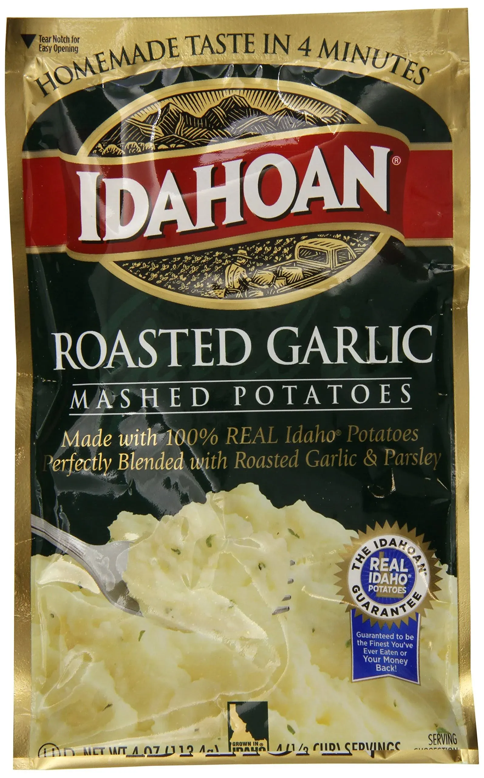 Idahoan Mashed Potatoes Roasted Garlic