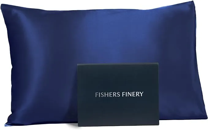 Fishers Finery 25mm 100% Pure Mulberry Silk Pillowcase