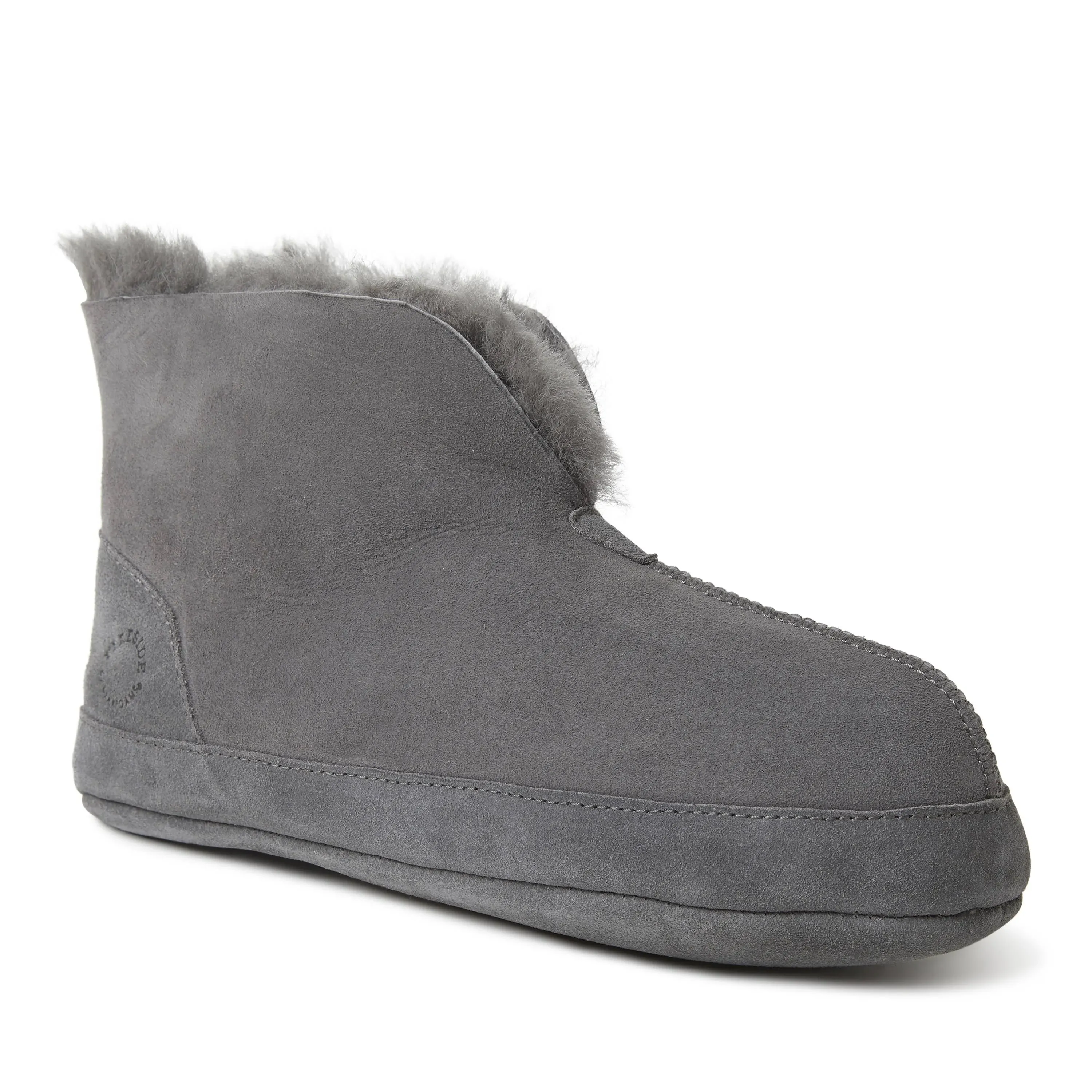 "Fireside By Dearfoams Men's Byron Bay Shearling Warm up Boot"