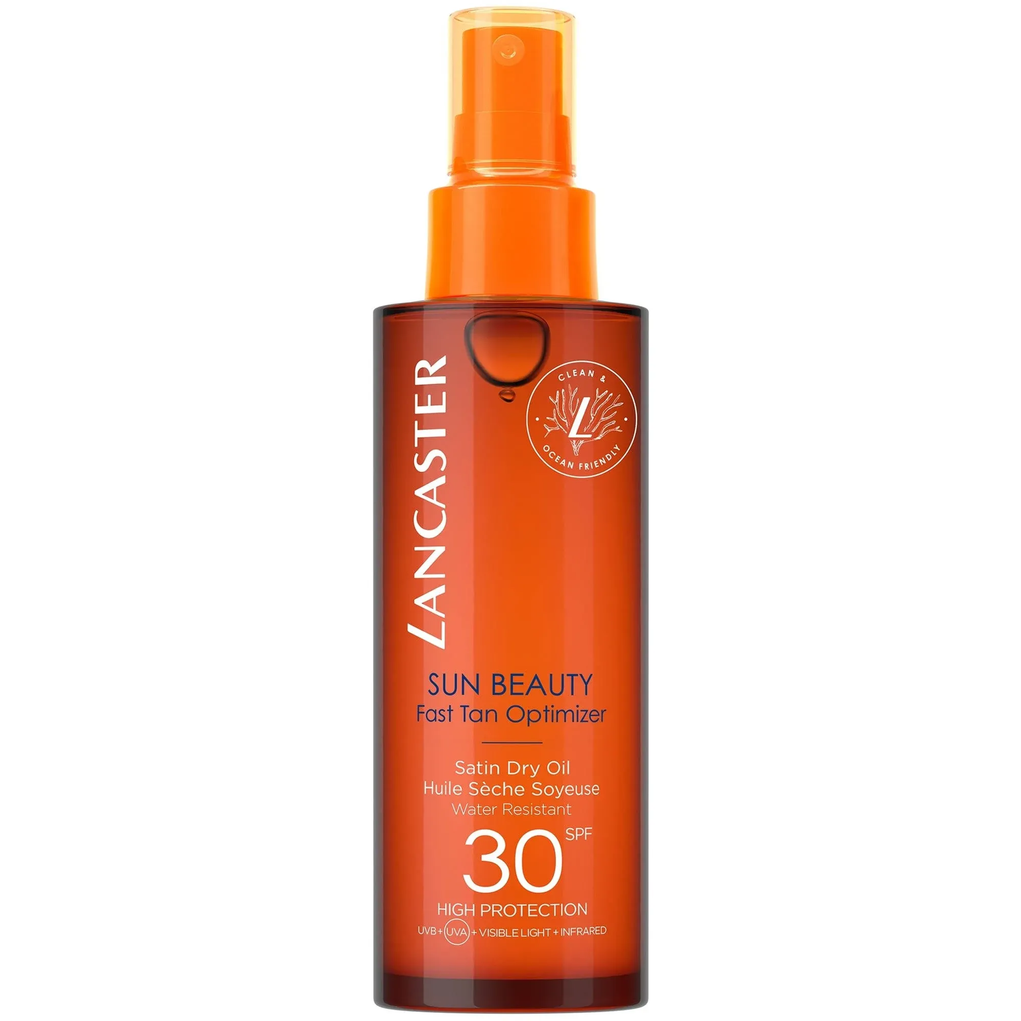 Suncare & Tanning | Sun Beauty Satin Dry Oil SPF30 150ml | Lancaster