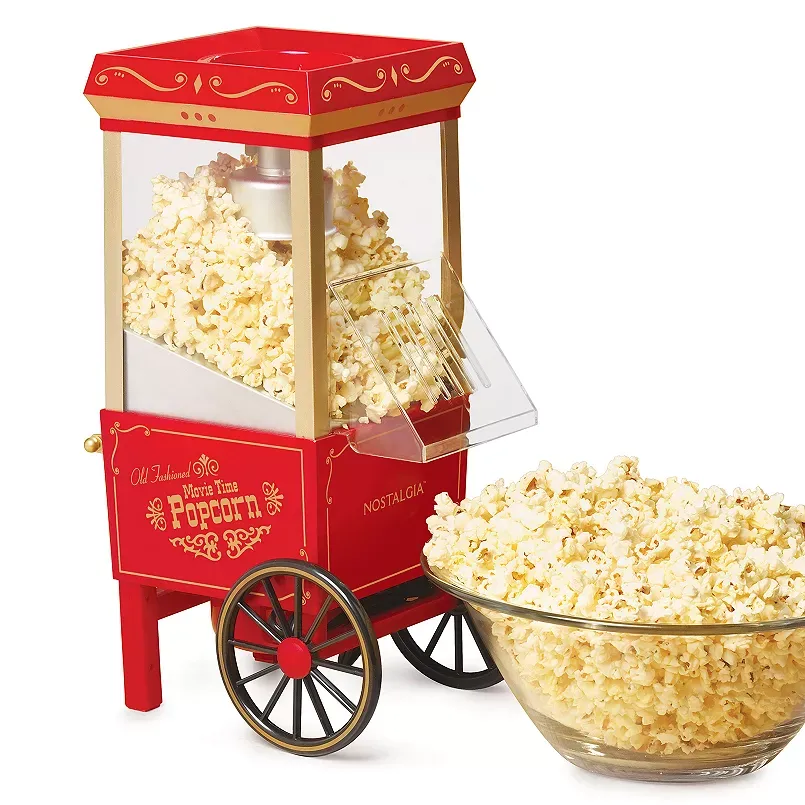 Nostalgia Ofp501 12-Cup Hot Air Popcorn Maker