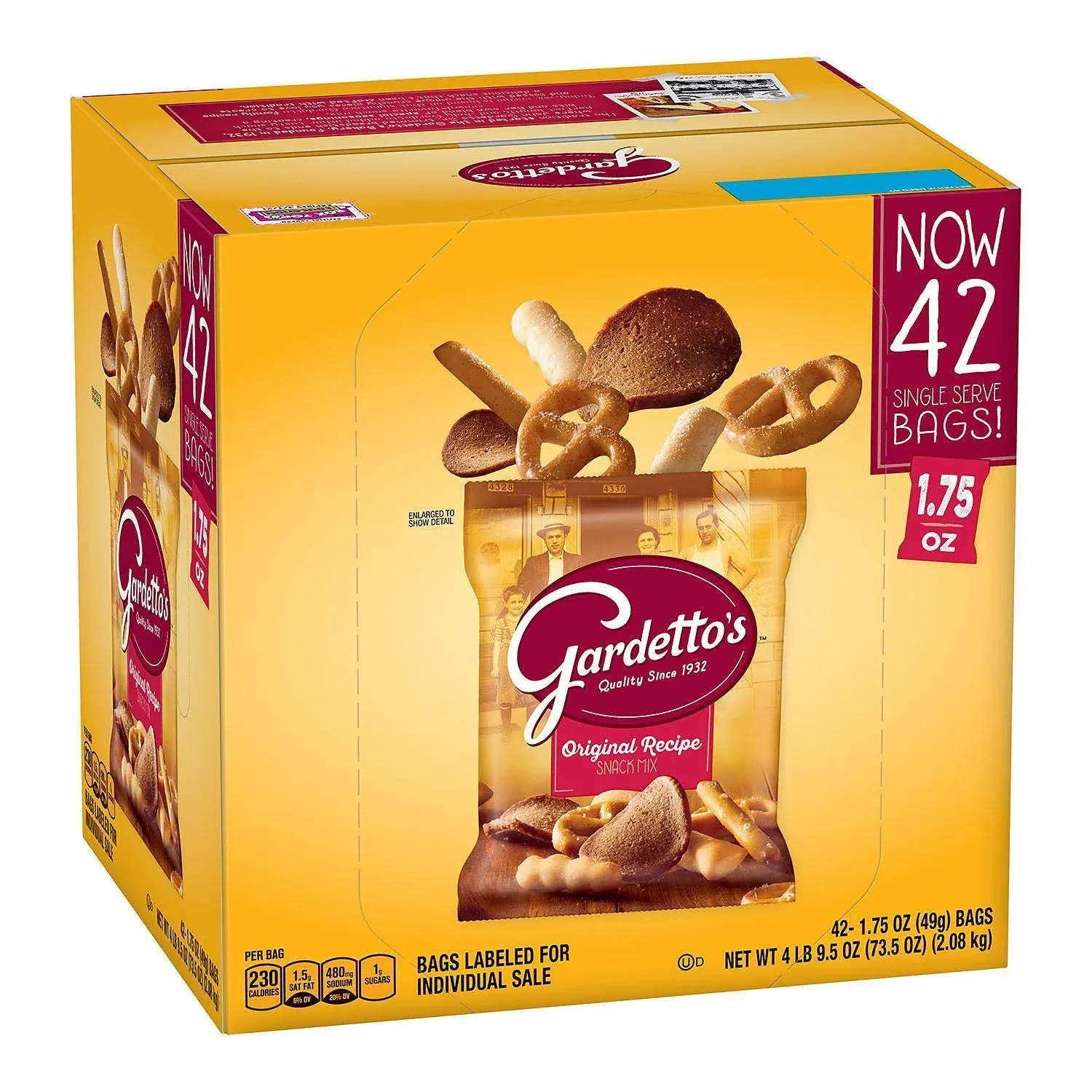 Gardetto's Original Recipe Snack Mix (1.75 oz., 42 Ct.)