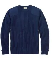 Men's Long Sleeve Cable Knit Pullover Sweater Fisherman Twist Patterned Crewneck Sweater