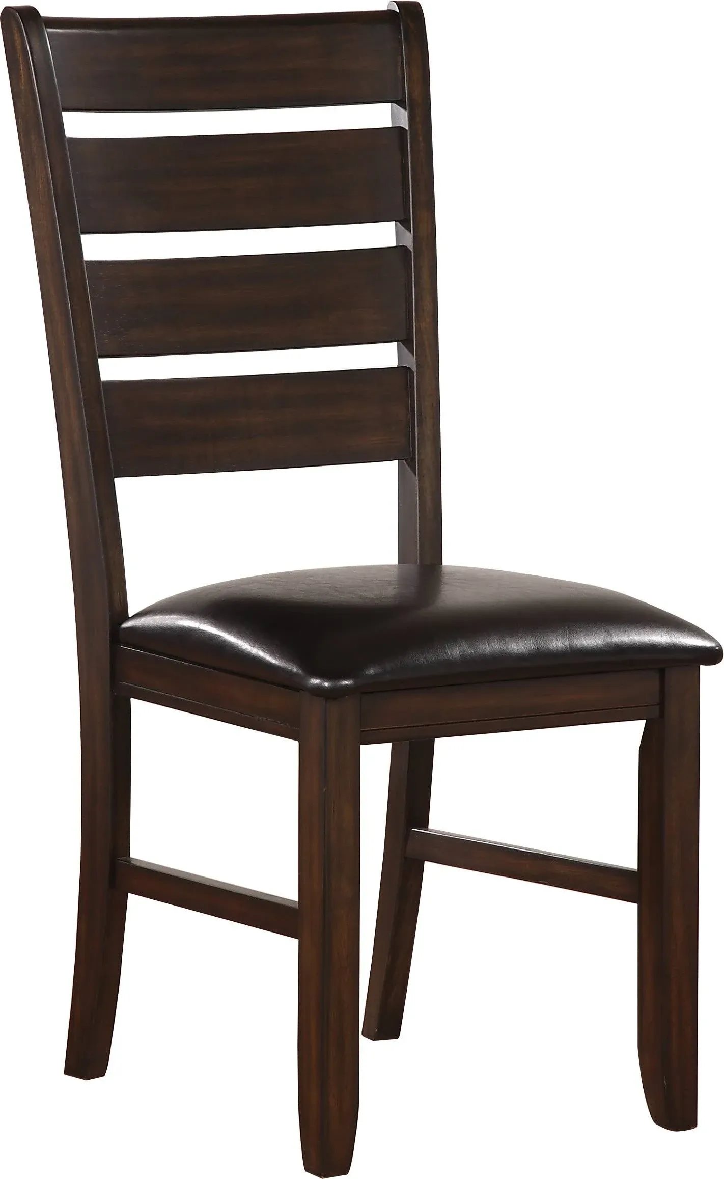 Acme Urbana Black & Espresso Side Chair (Set-2)