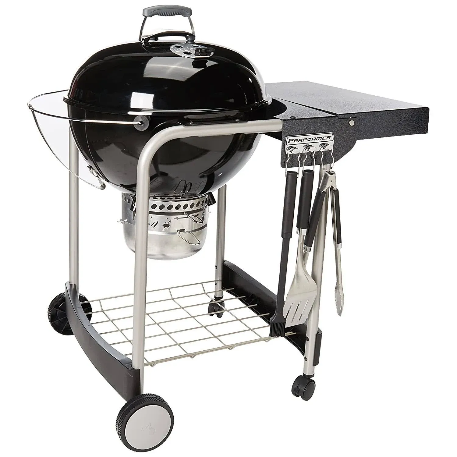 Weber Performer Charcoal Grill, 22-Inch, Black