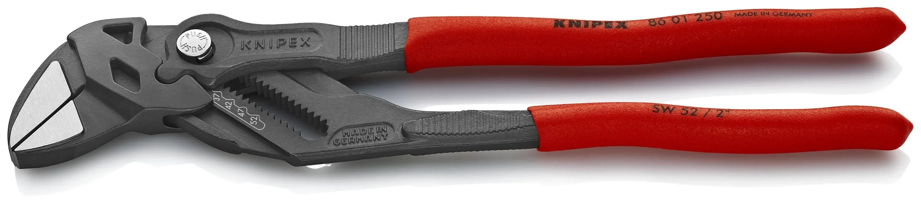 Knipex 10" Pliers Wrench - Plastic Grip