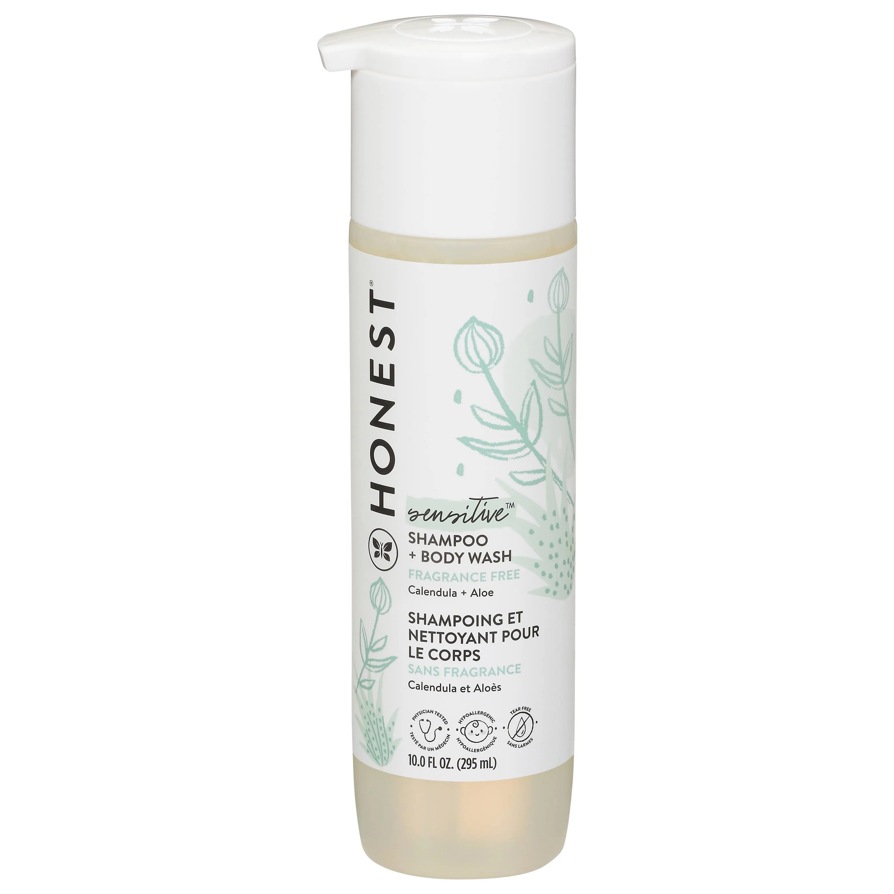 The Honest Company Shampoo Y Gel De Baño Con Almendras 295ml